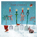 Four Candles Christmas Cards