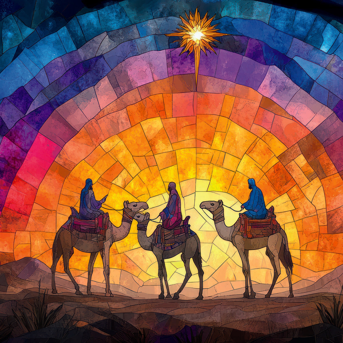 Bathed in Light Christmas Cards