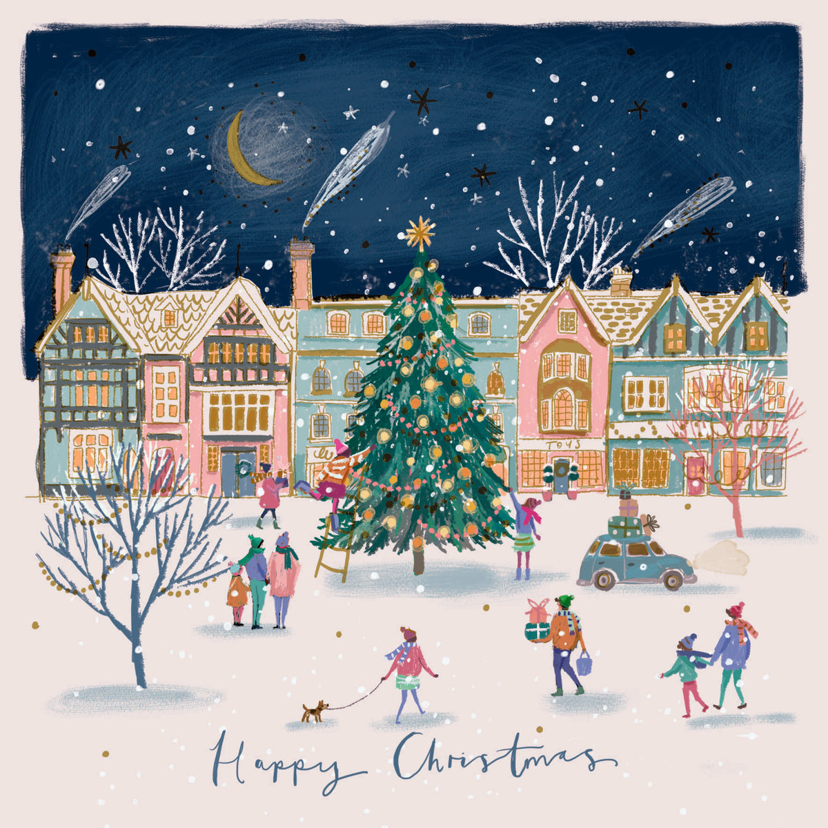 Christmas Village Christmas Cards